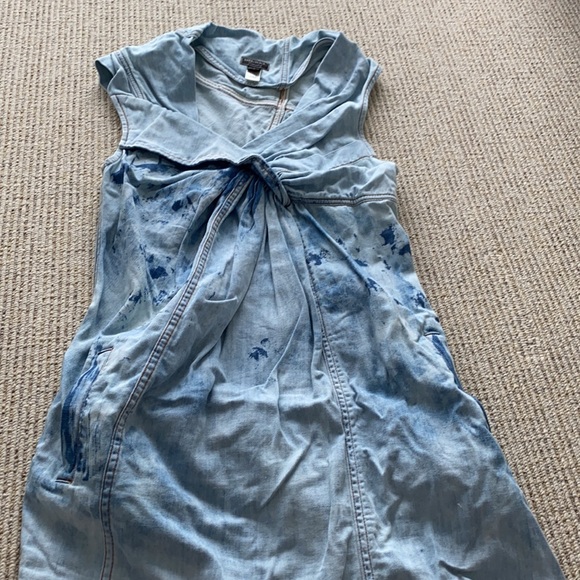 Diesel Asymmetric Denim Dress XS - Picture 4 of 5